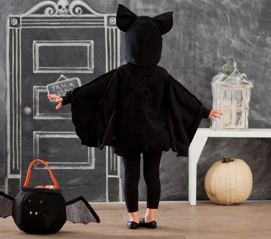 Kids Puffy Bat Costume Pottery Barn Kids