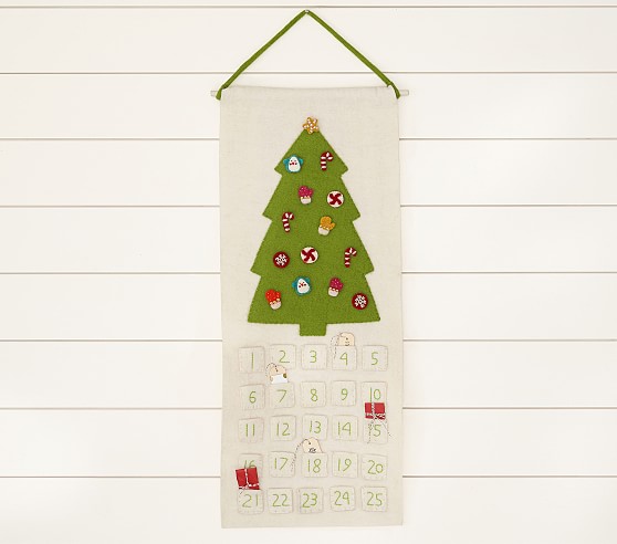 Merry Bright Kids Advent Calendar Pottery Barn Kids