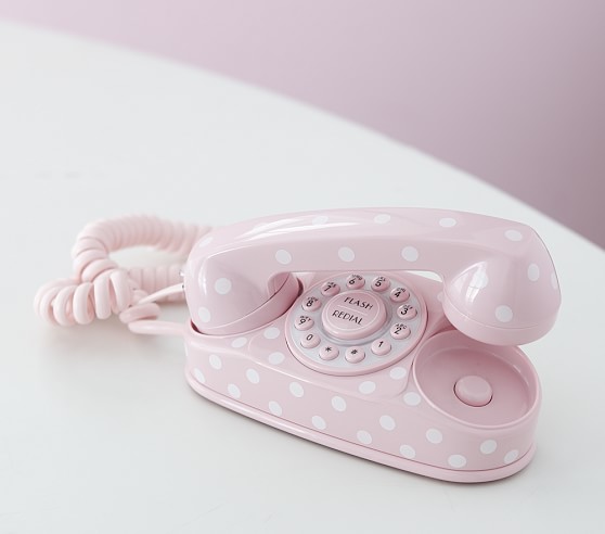 Polka Dot Phone Kids Room Decor Pottery Barn Kids