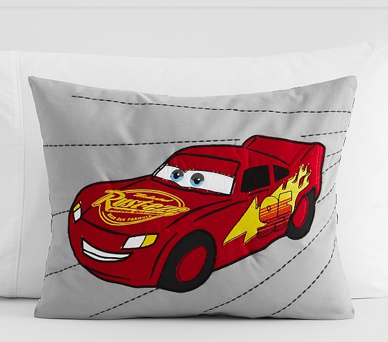 lightning mcqueen pillow