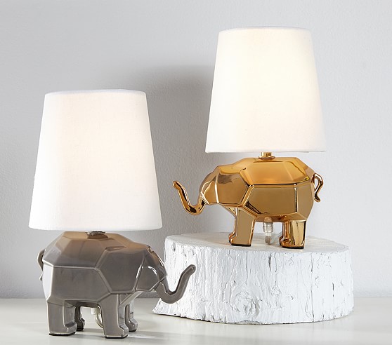 Mini Complete Lamp Metallic Pottery Barn Kids