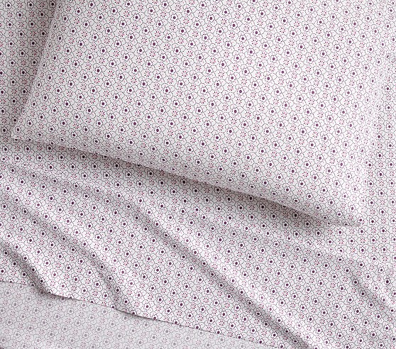 Brooklyn Sheet Set Queen Lavender Pottery Barn Kids