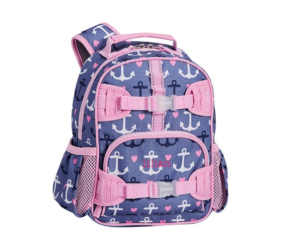 Mackenzie Blue Pink Anchor Hearts Pottery Barn Kids