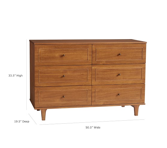 Dawson Extra Wide Kids Dresser Pottery Barn Kids