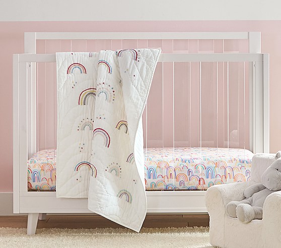 Piper Rainbow Crib Bedding Sets Pottery Barn Kids