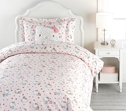 Duvet Covers Single Shelf Girl Rooms Hello Kitty Bedroom Pottery