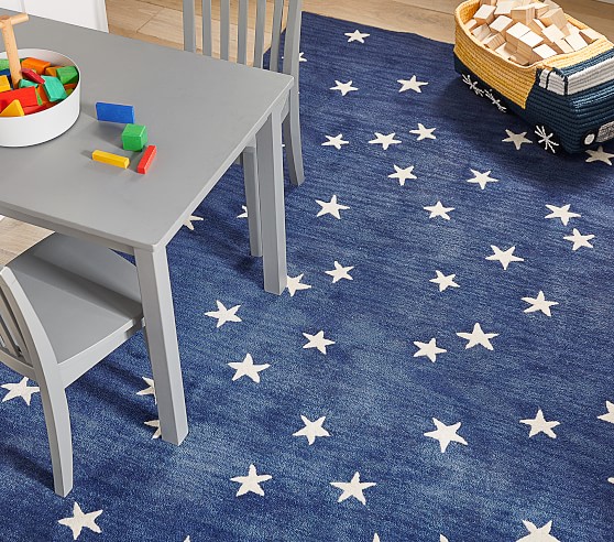 Starry Skies Rug Patterned Rugs Pottery Barn Kids