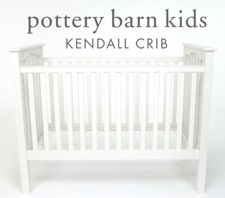 Kendall Low Profile Convertible Baby Crib Pottery Barn Kids