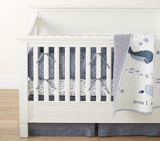 Crib Fitted Sheets Quilts New Baby Arrivals Bedding Pottery Barn