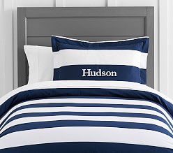 Twin Navy Duvet Cover Pottery Barn Kids