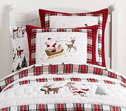 Christmas Bedding Duvets Sheets Pillows Pottery Barn Kids