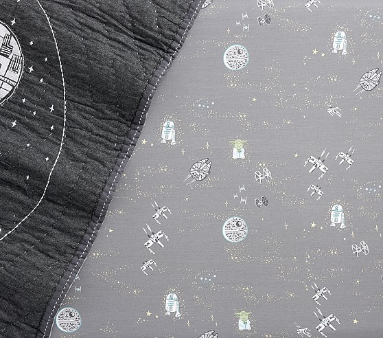 Star Wars Allover Sky Crib Sheets Pottery Barn Kids