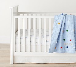 Solid White Crib Bedding Set Pottery Barn Kids