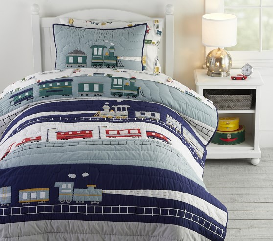 Train Bedding Set Pottery Barn Kids