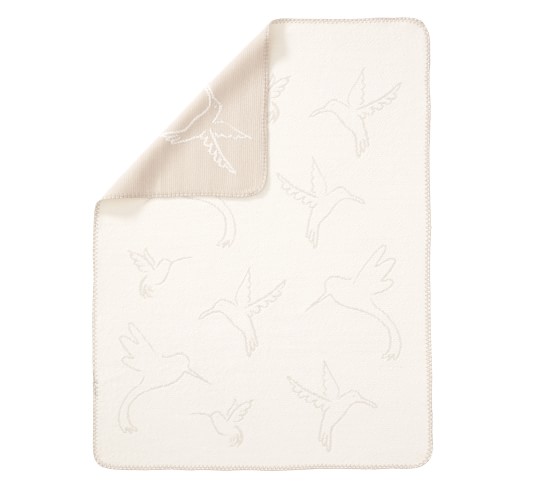 Jeremiah Brent X Pbk Hummingbird Baby Blanket Pottery Barn Kids