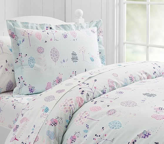 Birdies Kids Duvet Cover Pottery Barn Kids