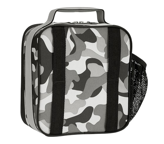 Mackenzie Gray Classic Camo Reflective Kids Lunch Boxes Pottery