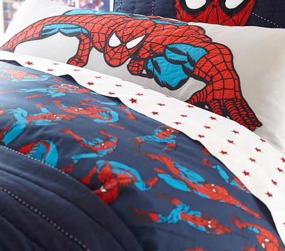 Spider Man Kids Duvet Cover Pottery Barn Kids