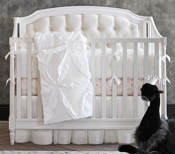 The Emily Meritt Tulle Crib Skirt Pottery Barn Kids