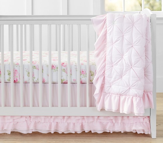 Sadie Ruffle Baby Bedding Crib Bedding Pottery Barn Kids