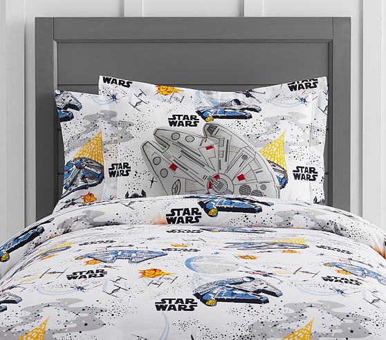 Star Wars Millennium Falcon Kids Duvet Cover Pottery Barn Kids