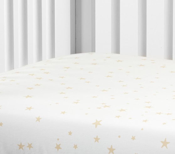 The Emily Meritt Scattered Stars Crib Sheets Pottery Barn Kids