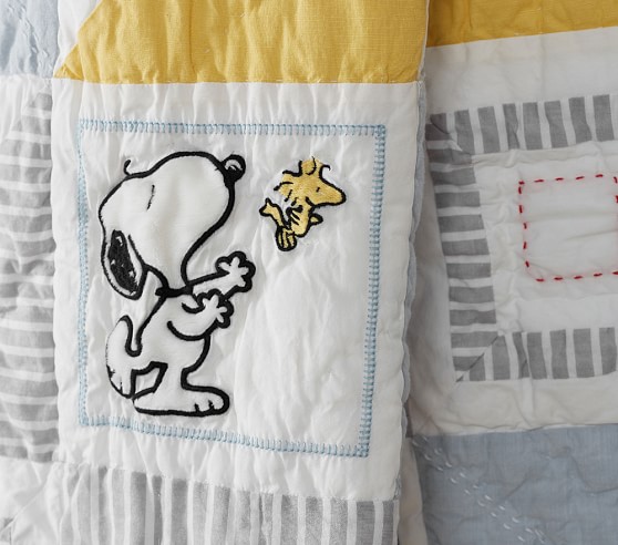 Peanuts Toddler Comforter Toddler Bedding Pottery Barn Kids