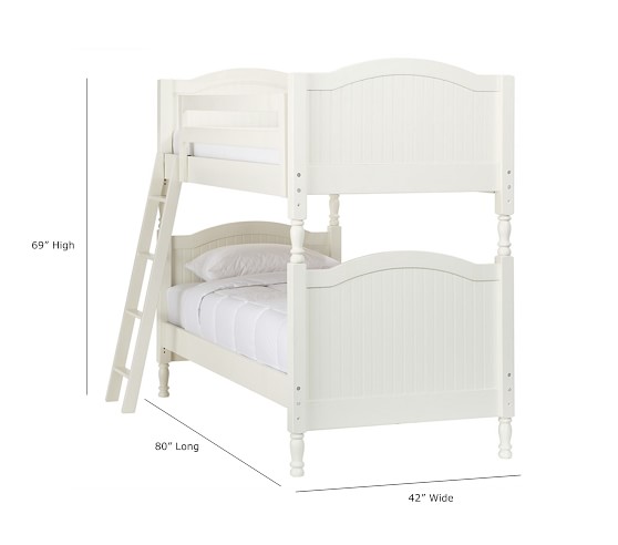 Catalina Twin Over Twin Kids Bunk Bed Pottery Barn Kids