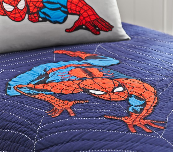 Spider Man Kids Comforter Set Pottery Barn Kids