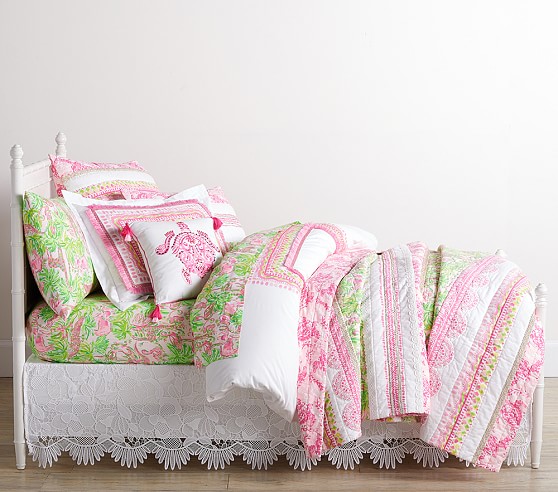 Lilly Pulitzer Parade Party Kids Bedding Pottery Barn Kids