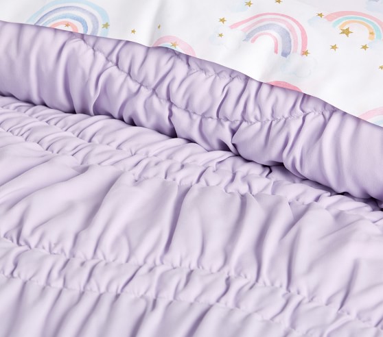 Pearl Microfiber Dream Puff Kids Comforter Pottery Barn Kids