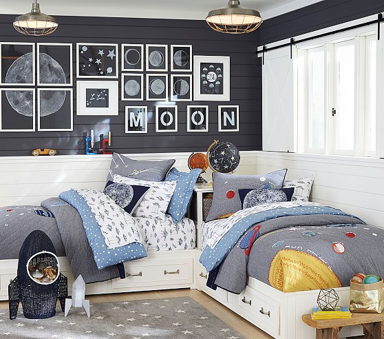 Outer Space Kids Comforter Set Pottery Barn Kids