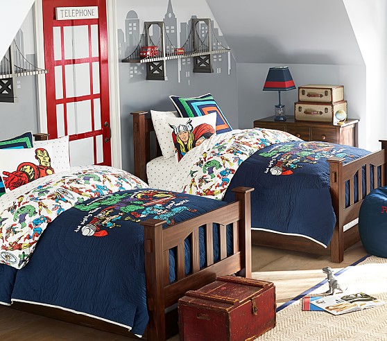 Marvel Kids Comforter Set Pottery Barn Kids