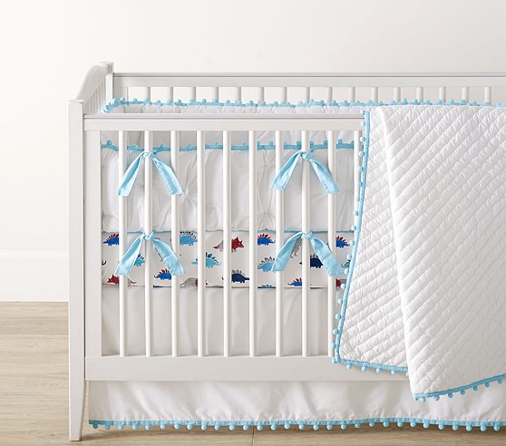 Pom Pom Baby Boy Bedding Crib Bedding Pottery Barn Kids