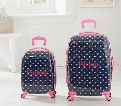 monogrammed childrens suitcases