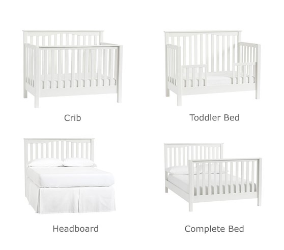 Kendall 4 In 1 Convertible Crib Baby Crib Pottery Barn Kids