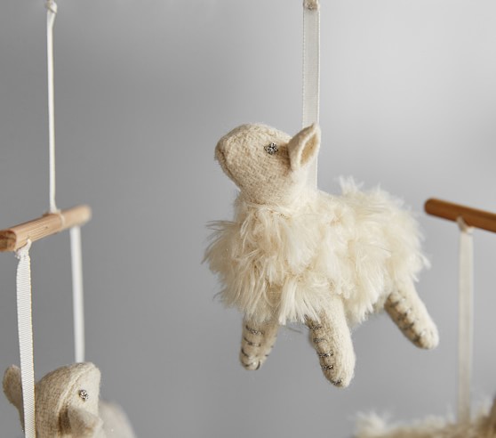 Sweet Dreams Sheep Baby Mobile Pottery Barn Kids