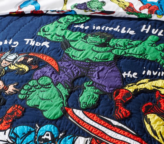 Marvel Kids Comforter Set Pottery Barn Kids