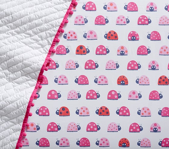 Ladybug Crib Sheets Pottery Barn Kids