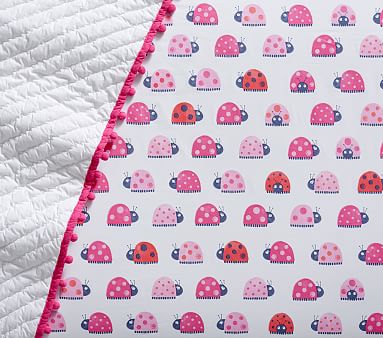 Ladybug Crib Sheets Pottery Barn Kids