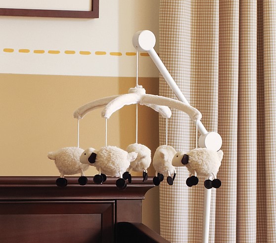 Lamb Baby Mobile Pottery Barn Kids