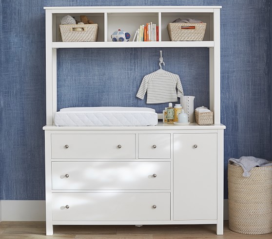 Kendall Changing Table Hutch Pottery Barn Kids