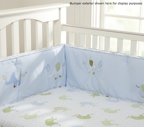 Eli S Elephant Nursery Bedding Set Pottery Barn Kids