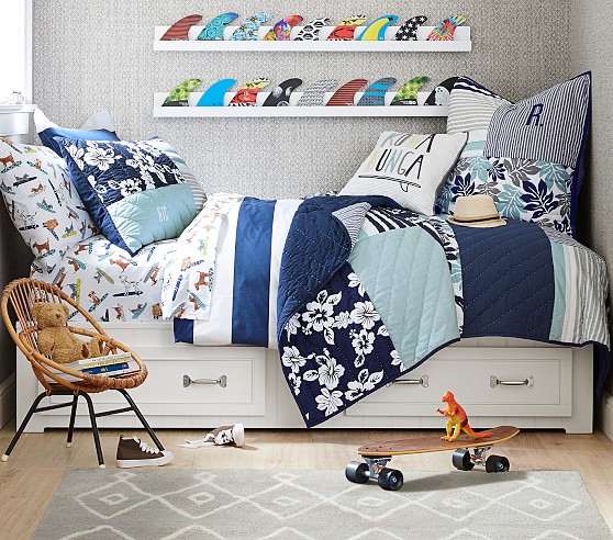 Jordan Surf Kids Comforter Set Pottery Barn Kids