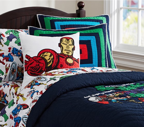 Marvel Kids Comforter Set Pottery Barn Kids