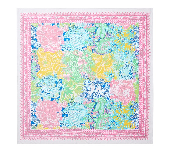 Lilly Pulitzer Cheek To Cheek Family Kids Beach Towel Pottery