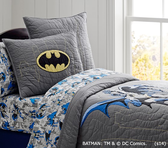 Batman Kids Comforter Set Pottery Barn Kids