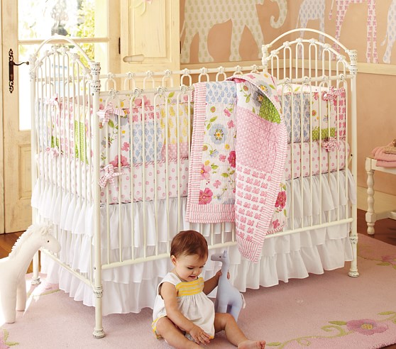 Black Wrought Iron Baby Crib Image Of Bedroom And Crib