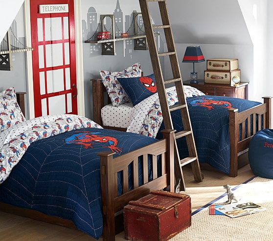 Spider Man Kids Comforter Set Pottery Barn Kids