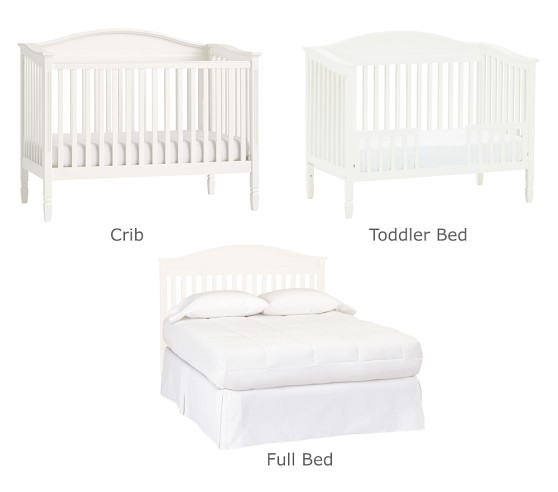 Madison 3 In 1 Convertible Baby Crib Pottery Barn Kids